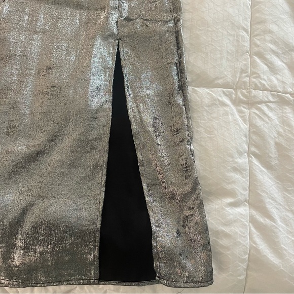 Future Collective Silver Skirt and Top - Picture 3 of 10